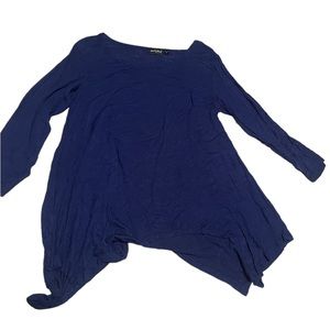 Navy blue top womens size M